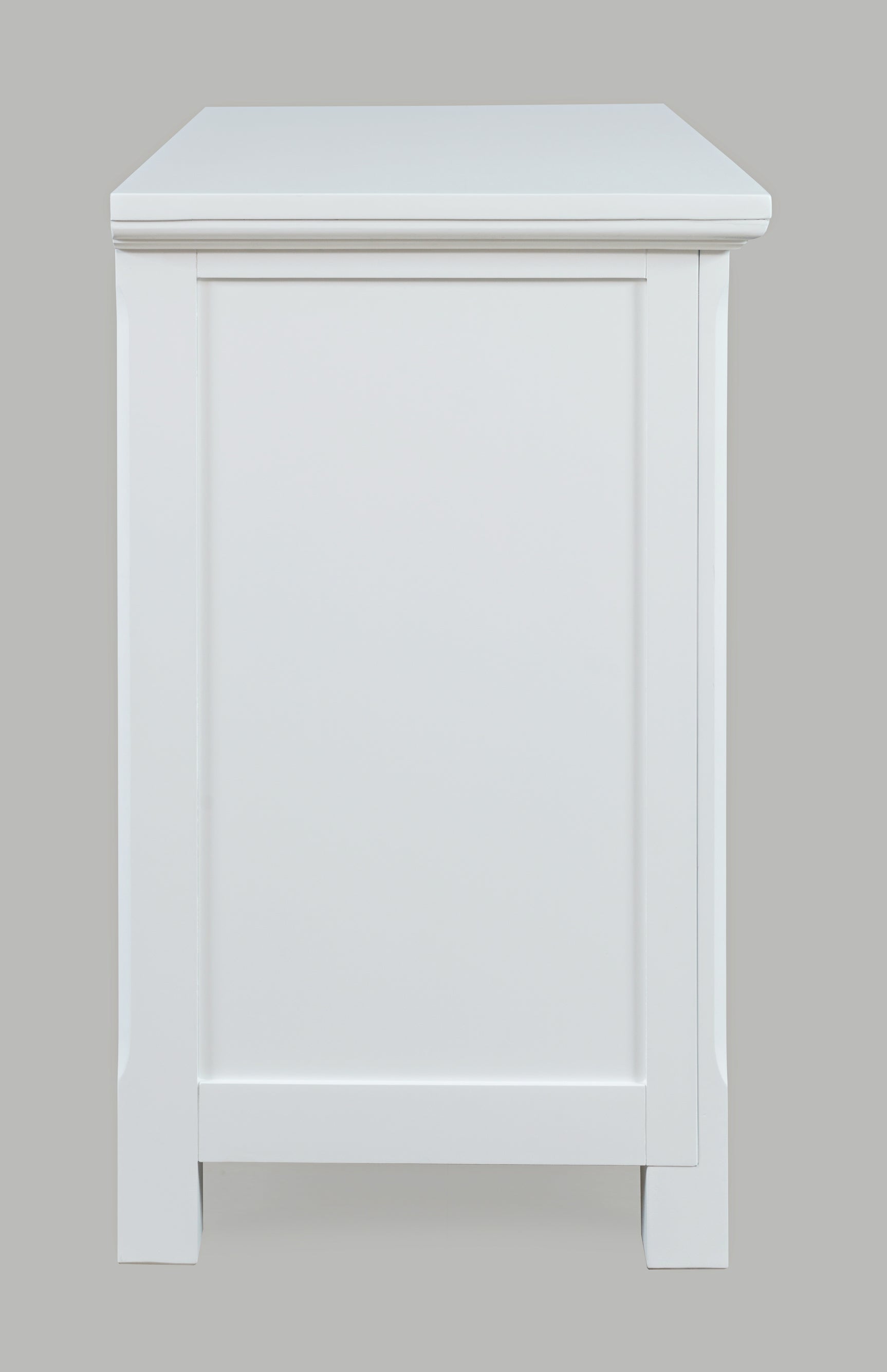 Isabella White 38 Mirrored Accent Cabinet - Ornate Home
