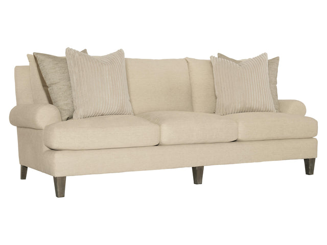 Isabella White/Cream Fabric Sofa - Ornate Home