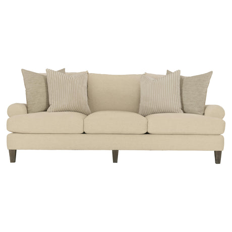 Isabella White/Cream Fabric Sofa - Ornate Home