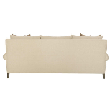 Isabella White/Cream Fabric Sofa - Ornate Home