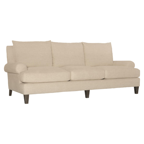 Isabella White/Cream Fabric Sofa - Ornate Home