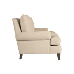 Isabella White/Cream Fabric Sofa - Ornate Home