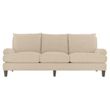 Isabella White/Cream Fabric Sofa - Ornate Home