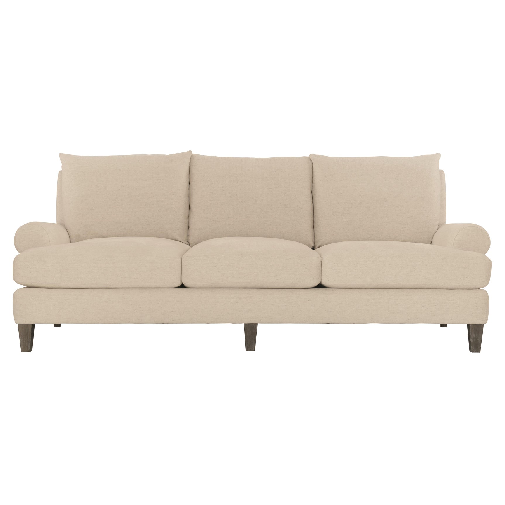 Isabella White/Cream Fabric Sofa - Ornate Home