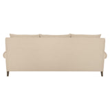 Isabella White/Cream Fabric Sofa - Ornate Home