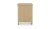 Isabelle Light Blue Stripe Nightstand - Ornate Home