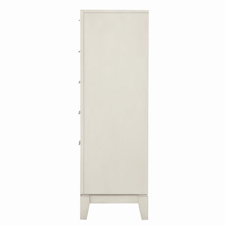 Isadore White Chest - Ornate Home