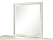Isadore White Mirror - Ornate Home