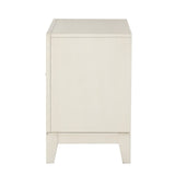 Isadore White Nightstand - Ornate Home