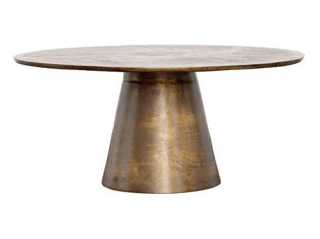 Isak Antique Brass Coffee Table - Ornate Home