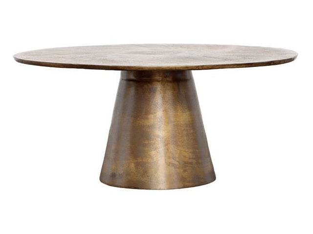 Isak Antique Brass Coffee Table - Ornate Home