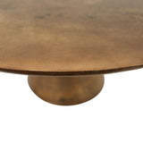 Isak Antique Brass Coffee Table - Ornate Home