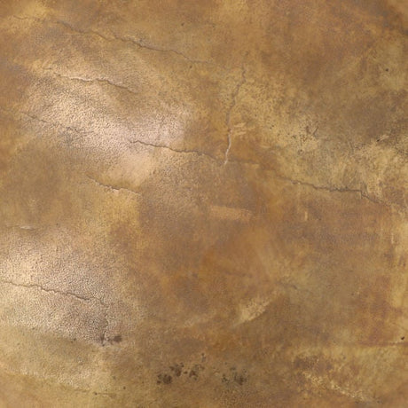 Isak Antique Brass Coffee Table - Ornate Home