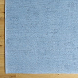 Isako Blue Solid Washable Area Rug - Clearance - Ornate Home