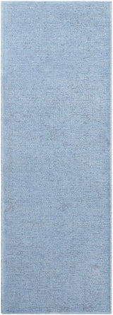 Isako Blue Solid Washable Area Rug - Clearance - Ornate Home