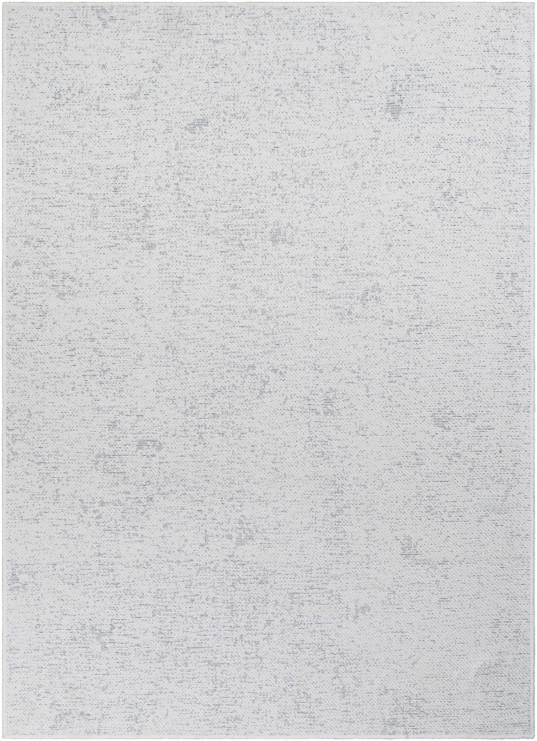 Isako Cream & Gray Solid Washable Area Rug - Clearance - Ornate Home