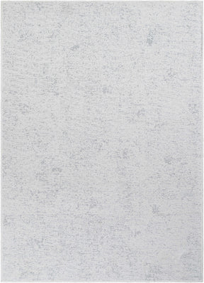 Isako Cream & Gray Solid Washable Area Rug - Clearance - Ornate Home