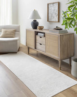 Isako Gray Solid Washable Area Rug - Clearance - Ornate Home