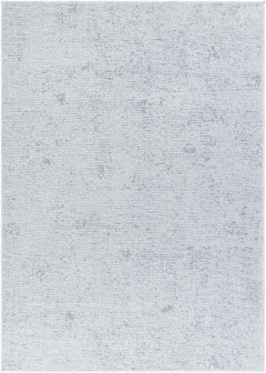 Isako Light Blue Solid Washable Rug - Clearance - Ornate Home