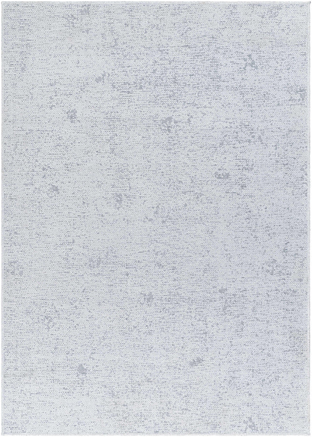 Isako Light Blue Solid Washable Rug - Clearance - Ornate Home
