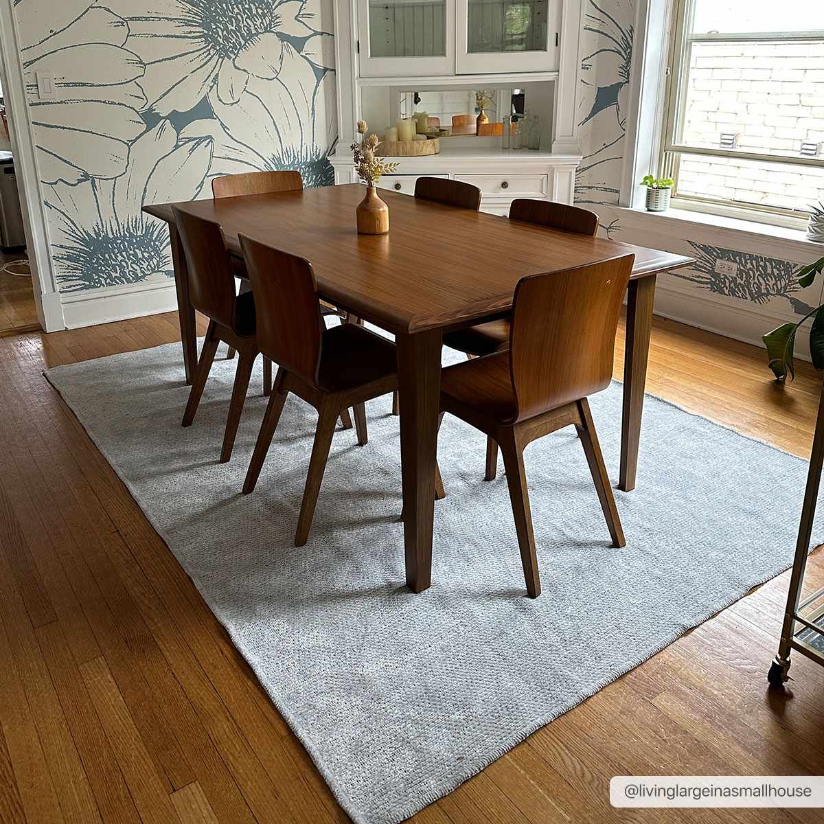 Isako Light Blue Solid Washable Rug - Clearance - Ornate Home