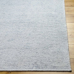 Isako Light Blue Solid Washable Rug - Clearance - Ornate Home