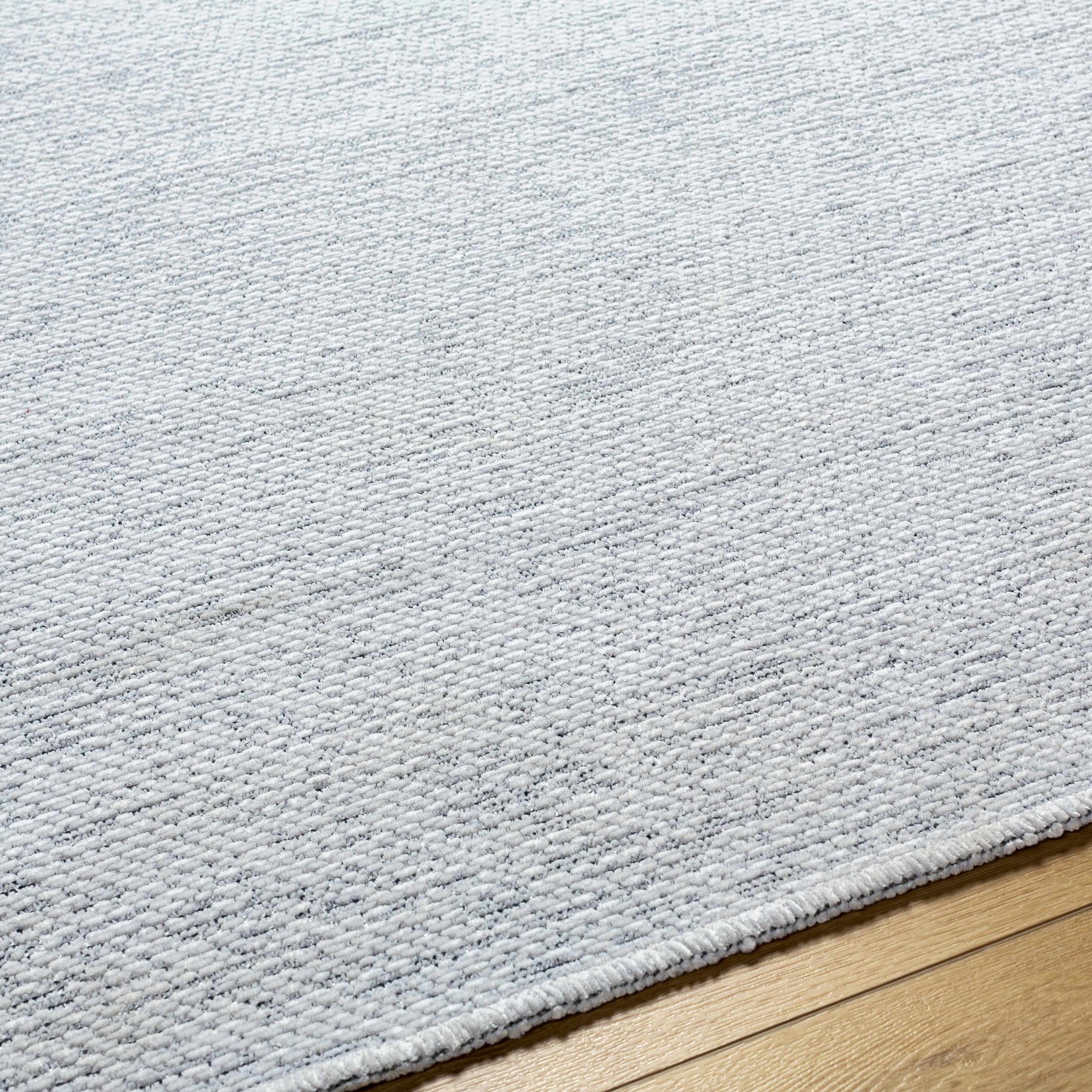 Isako Light Blue Solid Washable Rug - Clearance - Ornate Home