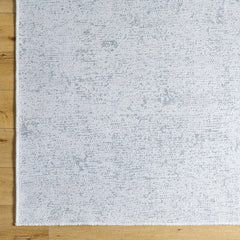 Isako Light Blue Solid Washable Rug - Clearance - Ornate Home