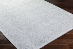 Isako Light Blue Solid Washable Rug - Clearance - Ornate Home