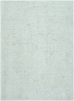 Isako Seafoam Solid Washable Area Rug - Clearance - Ornate Home