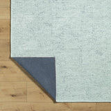 Isako Seafoam Solid Washable Area Rug - Clearance - Ornate Home