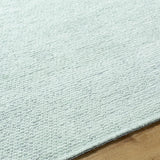Isako Seafoam Solid Washable Area Rug - Clearance - Ornate Home