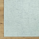 Isako Seafoam Solid Washable Area Rug - Clearance - Ornate Home