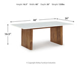Isanti Brown/White Coffee Table and 2 End Tables (Online Special Price) - Ornate Home
