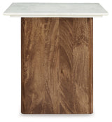 Isanti Brown/White Coffee Table and 2 End Tables (Online Special Price) - Ornate Home