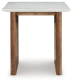 Isanti Brown/White Coffee Table and 2 End Tables - Ornate Home