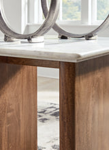 Isanti Light Brown/White End Table (Online Special Price) - Ornate Home