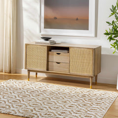 Isaye Beige Area Rug - Clearance - Ornate Home