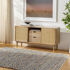 Isaye Blue Area Rug - Clearance - Ornate Home