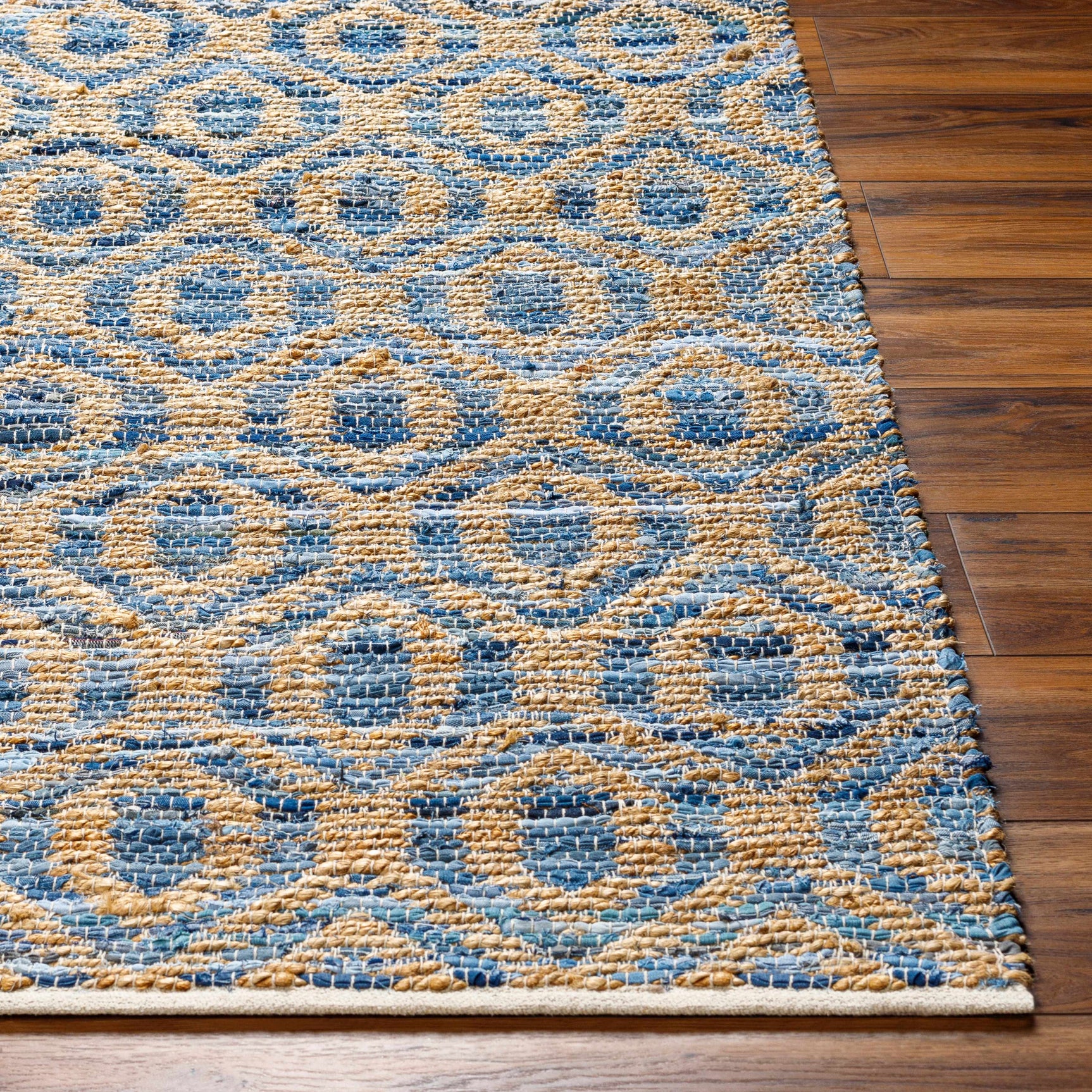 Isaye Blue Area Rug - Clearance - Ornate Home