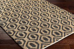 Isaye Charcoal Area Rug - Clearance - Ornate Home