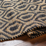 Isaye Charcoal Area Rug - Clearance - Ornate Home
