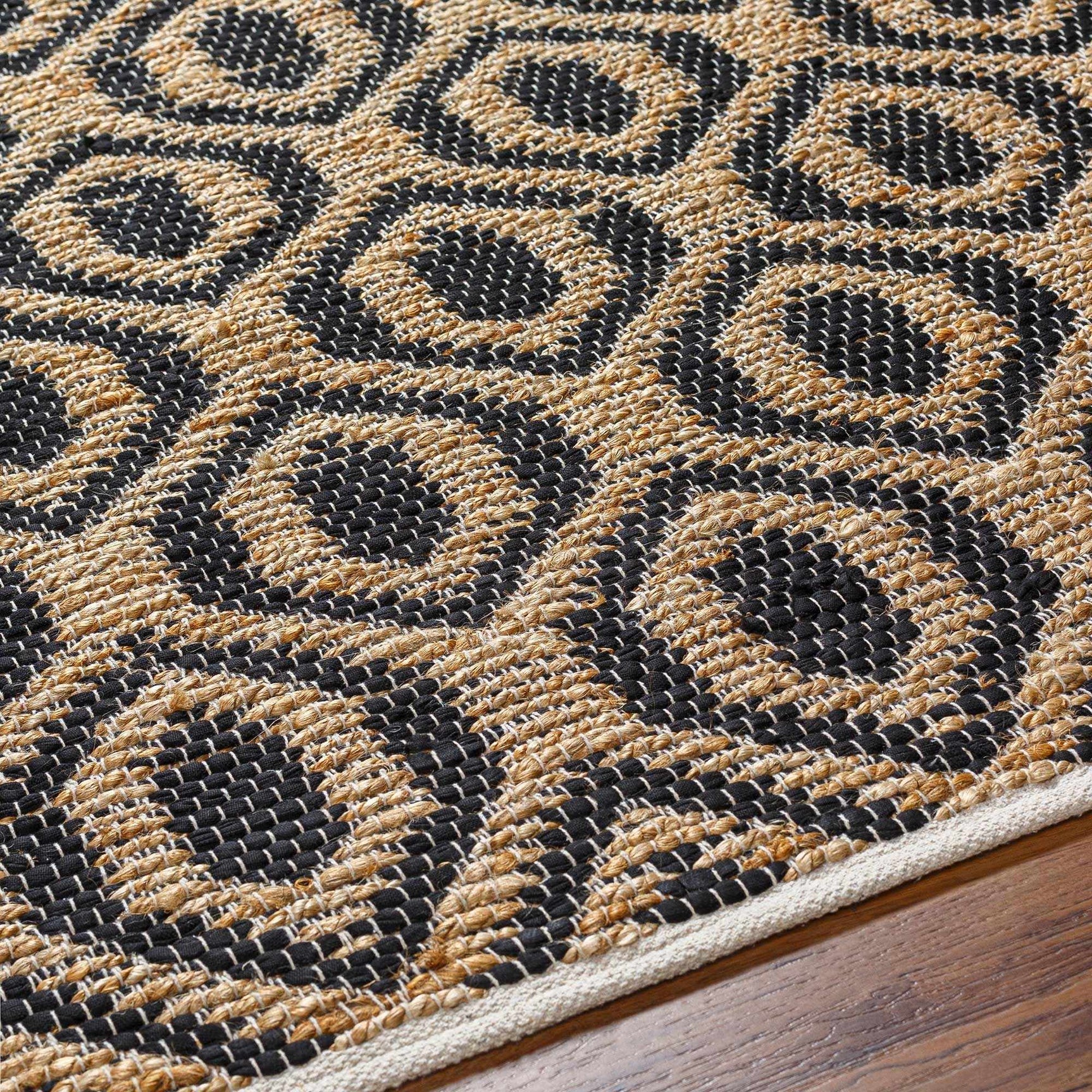 Isaye Charcoal Area Rug - Clearance - Ornate Home
