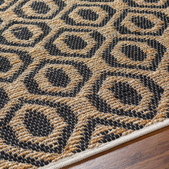 Isaye Charcoal Area Rug - Clearance - Ornate Home