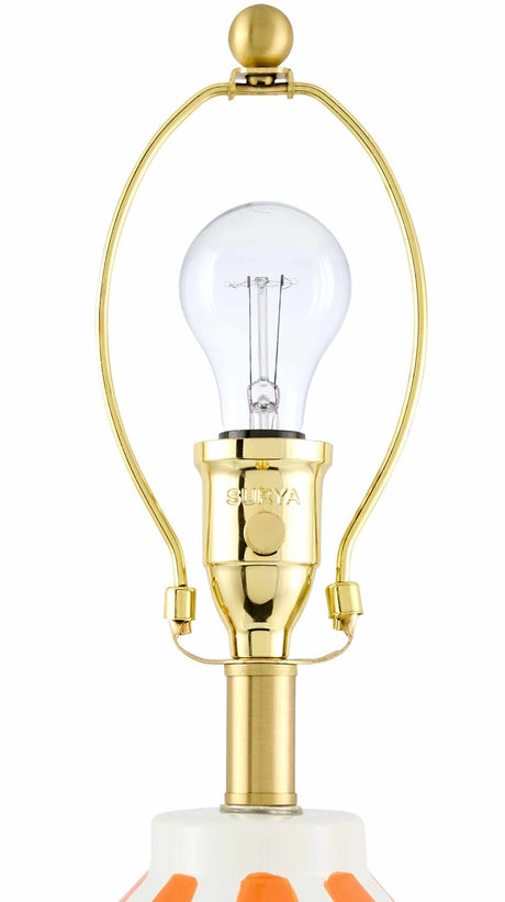 Isbergues Orange Table Lamp - Ornate Home