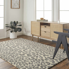 Iseul Leopard Print Area Rug - Clearance - Ornate Home