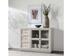 Isha Whitewash Cabinet - Ornate Home