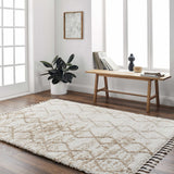 Ishan Cream Area Rug - Clearance - Ornate Home
