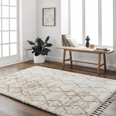 Ishan Cream Area Rug - Clearance - Ornate Home