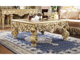 Isidora Bright Gold Coffee Table  / HD-8086 - Ornate Home